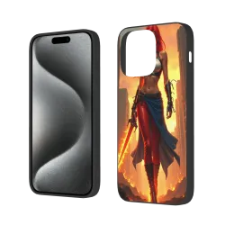 戰神之刃 iPhone 15/15 Pro/15 Pro Max 手機殼 - okomall