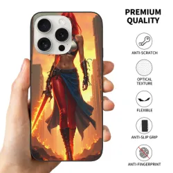戰神之刃 iPhone 15/15 Pro/15 Pro Max 手機殼 - okomall