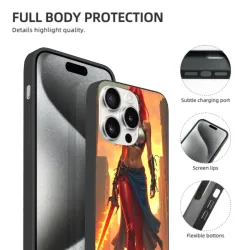 戰神之刃 iPhone 15/15 Pro/15 Pro Max 手機殼 - okomall