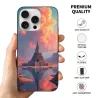 iPhone 15 Pro/Pro Max 手机殼 - 夢幻日落寺廟 | okomall