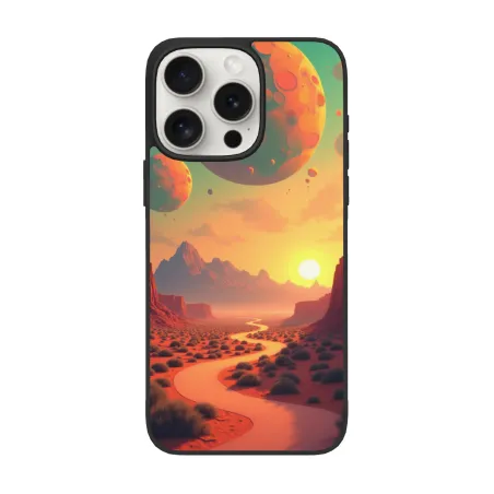 Hülle für iPhone 15/Pro/Max mit Sternen-Canyon-Motiv - okomall.com