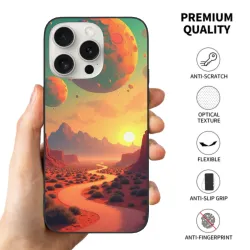 Hülle für iPhone 15/Pro/Max mit Sternen-Canyon-Motiv - okomall.com