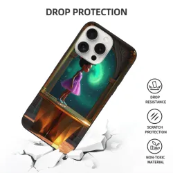 Hüllen für iPhone 15/15 Pro/15 Pro Max mit Sternenfeen-Motiv - OKOMALL
