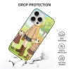 Coque pour iPhone 15/Pro/Max avec Anime de Fille - Campus d'Automne | OKOMALL