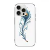 iPhone 15/Pro/Max 羽毛藝術手機殼 - okomall