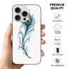 iPhone 15/Pro/Max 羽毛藝術手機殼 - okomall
