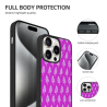 Funda fresca con diseño de hojas para iPhone 15/Pro/Max - okomall