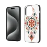 復古花卉紋理 iPhone 15 Pro/Max 手機殼 - okomall