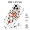 復古花卉紋理 iPhone 15 Pro/Max 手機殼 - okomall