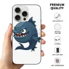 حافظة هاتف على شكل سمكة قرش لطيفة - iPhone 15 Pro/Pro Max - OKOMALL