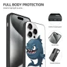 حافظة هاتف على شكل سمكة قرش لطيفة - iPhone 15 Pro/Pro Max - OKOMALL