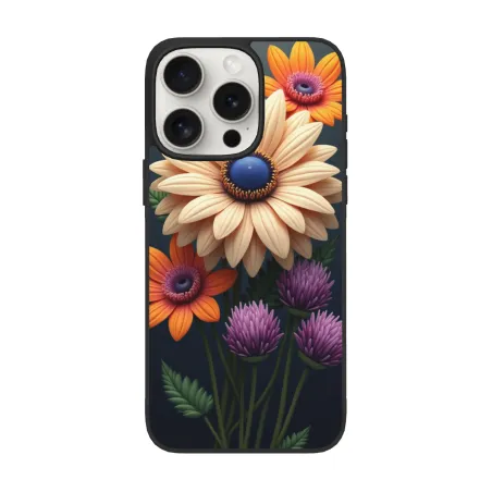 iPhone 15/Pro/Max 鮮花田園風手機殼 - OKOMALL