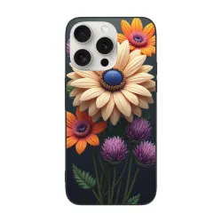iPhone 15/Pro/Max 鮮花田園風手機殼 - OKOMALL