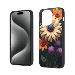 iPhone 15/Pro/Max 鮮花田園風手機殼 - OKOMALL
