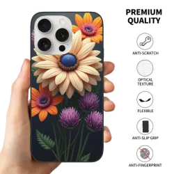 iPhone 15/Pro/Max 鮮花田園風手機殼 - OKOMALL