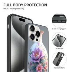 iPhone 15/Pro/Max 手机壳 - 繁花錦簇 | okomall