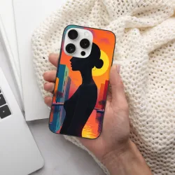 iPhone 15/Pro/Max 手機殼 - 城市剪影日落 | OKOMALL
