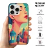 iPhone 15/Pro/Max 夢幻都市風情手機殼 - OKOMALL