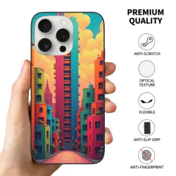 iPhone 15/Pro/Max 夢幻街景手機殼 - okomall