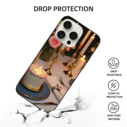 iPhone 15/Pro/Max 甜點主題手機殼 - okomall.com