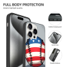 美國國旗 iPhone 15/15 Pro/15 Pro Max 手機殼 - okomall