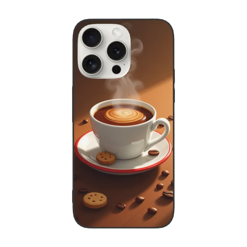 iPhone 15/Pro/Max 咖啡香氣手機殼 - okomall.com