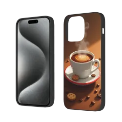 iPhone 15/Pro/Max 咖啡香氣手機殼 - okomall.com