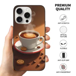 iPhone 15/Pro/Max 咖啡香氣手機殼 - okomall.com