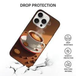 iPhone 15/Pro/Max 咖啡香氣手機殼 - okomall.com