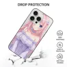 iPhone 15/Pro/Max 動漫少女手機殼 - 夢幻花舞 | okomall