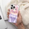 iPhone 15/Pro/Max 動漫少女手機殼 - 夢幻花舞 | okomall