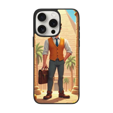 復古紳士風情 iPhone 15 Pro/Pro Max 手機殼 - OKOMALL