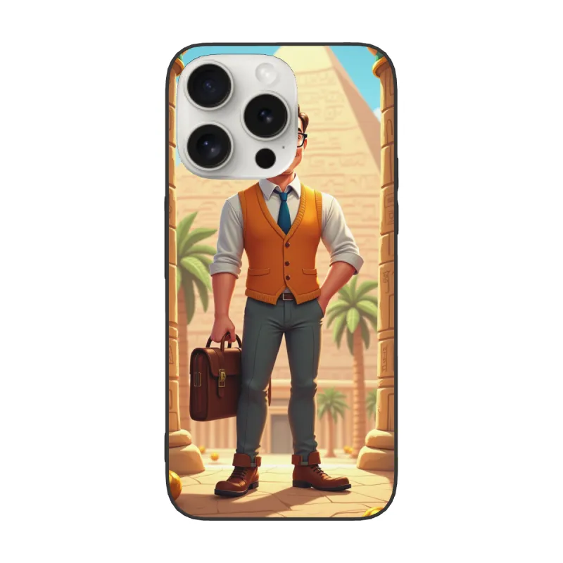 復古紳士風情 iPhone 15 Pro/Pro Max 手機殼 - OKOMALL