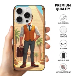 復古紳士風情 iPhone 15 Pro/Pro Max 手機殼 - OKOMALL