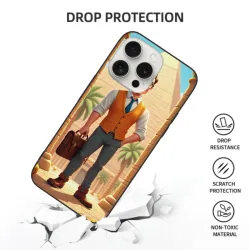 復古紳士風情 iPhone 15 Pro/Pro Max 手機殼 - OKOMALL