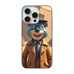 iPhone 15/Pro/Max 手機殼 - 活力卡通熊 | OKOMALL
