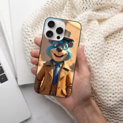 iPhone 15/Pro/Max 手機殼 - 活力卡通熊 | OKOMALL