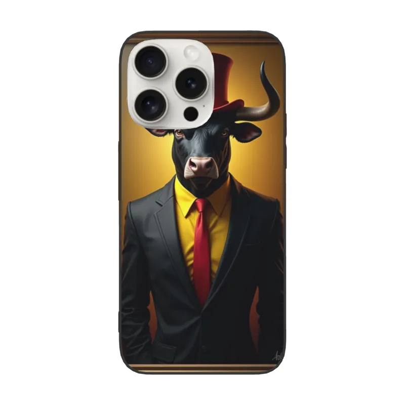 Powerful Business Bull iPhone 15/15 Pro/15 Pro Max Case - OKOMALL