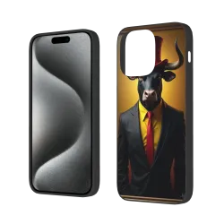 Powerful Business Bull iPhone 15/15 Pro/15 Pro Max Case - OKOMALL