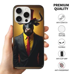 Powerful Business Bull iPhone 15/15 Pro/15 Pro Max Case - OKOMALL
