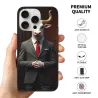 iPhone 15/Pro/Max 紳士風手機殼 - okomall.com