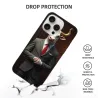 iPhone 15/Pro/Max 紳士風手機殼 - okomall.com