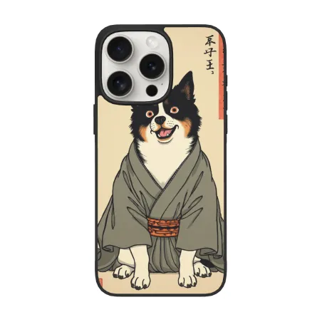 可愛柴犬圖案iPhone 15/15 Pro/15 Pro Max手機殼 - Okomall
