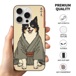 可愛柴犬圖案iPhone 15/15 Pro/15 Pro Max手機殼 - Okomall