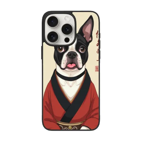 iPhone 15/Pro/Max 柴犬武士手機殼 - OKOMALL
