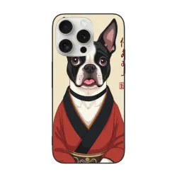 iPhone 15/Pro/Max 柴犬武士手機殼 - OKOMALL
