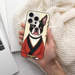 iPhone 15/Pro/Max 柴犬武士手機殼 - OKOMALL