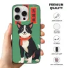 可爱柯基手机壳 - iPhone 15 Pro/Pro Max 全面印花防摔壳