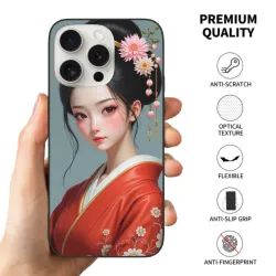 國風美人 iPhone 15/15 Pro/15 Pro Max 手機殼 - OKOMALL