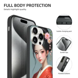 國風美人 iPhone 15/15 Pro/15 Pro Max 手機殼 - OKOMALL